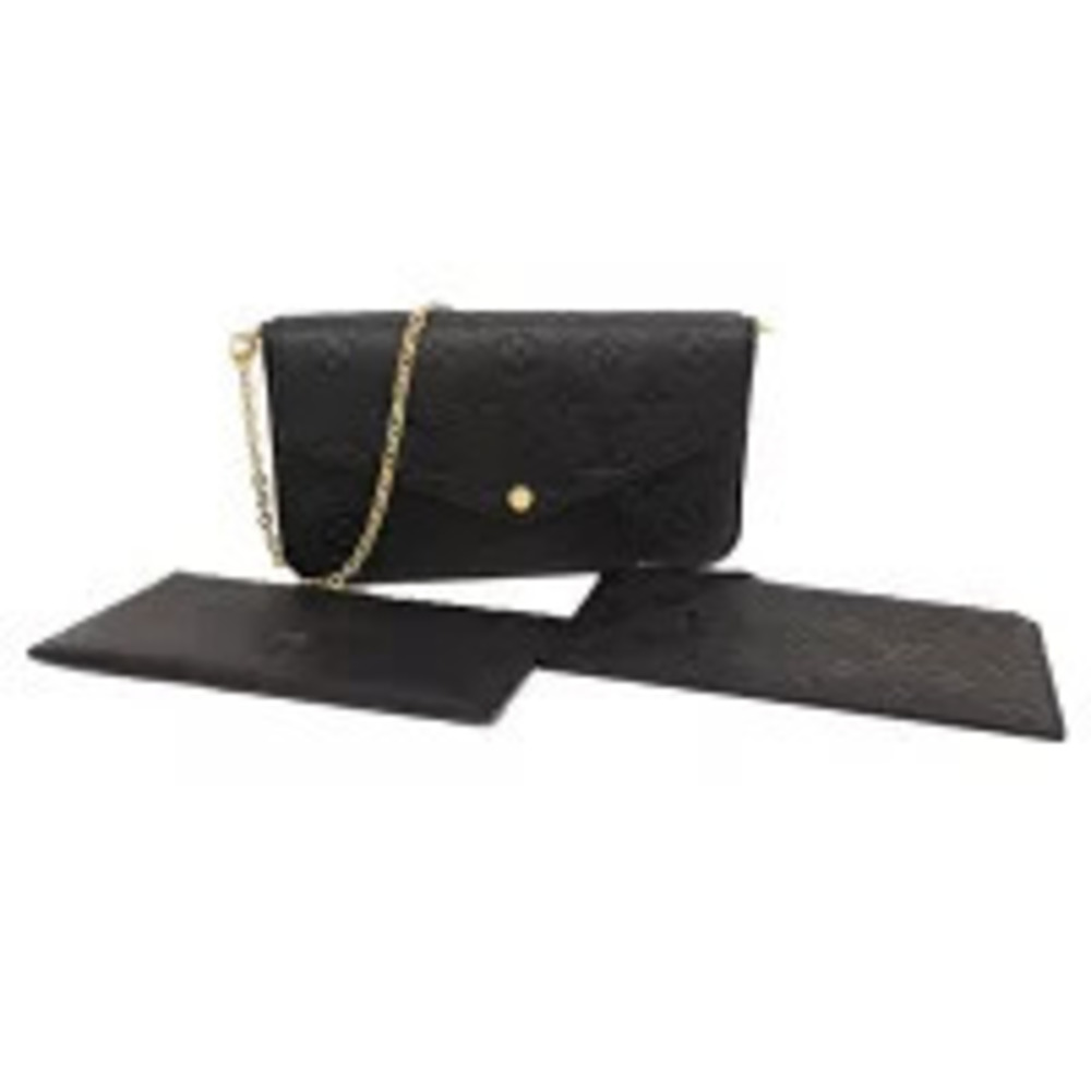 LOUIS VUITTON Pochette Felicie Shoulder Bag Monogram Empreinte